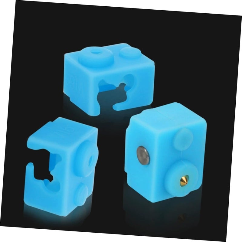 Cabilock 6pcs Silicone Socks for 3D Printer Heater Block Maintenance Insulating Sleeves - Image 4